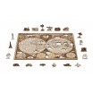 Puzzle 300 p bois 2 en 1 pièces uniques 