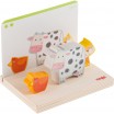 Jeu à empiler 3d À la ferme