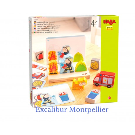 Jeu à empiler Pompiers