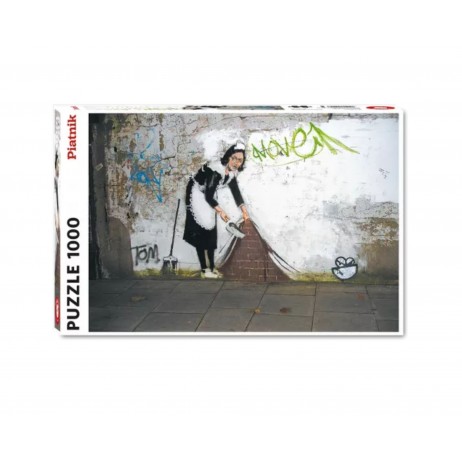 Puzzle 1000p Bansky Femme de Ménage