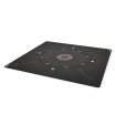 Tapis jeu noir Rose des vents