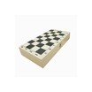 Échecs pliant imprimé 28 cm