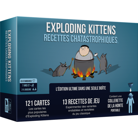Exploding Kittens Recettes Chatastrophiques