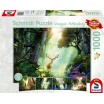 Puzzle 1000p Chevreuils dans la Forêt