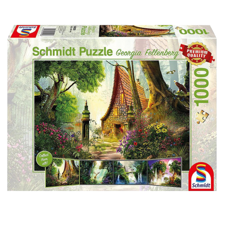 Puzzle 1000p Maison dans la Clairière