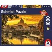 Puzzle 1000p Lumière dorée sur Rome