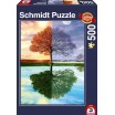 Puzzle 500p Arbre des 4 saisons