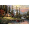 Puzzle 500p Maison en Pleine Montagne