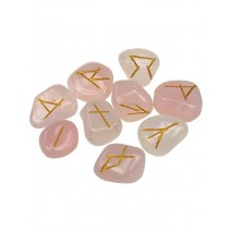 Runes en Quartz Rose