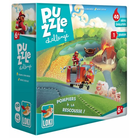 Puzzle Challenge Pompiers à la Rescousse