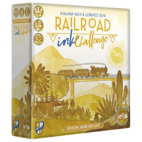 Railroad Ink Challenge Jaune