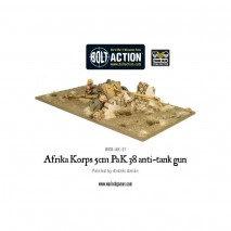 Afrika Korps 5cm Pak38 Anti-Tank Gun