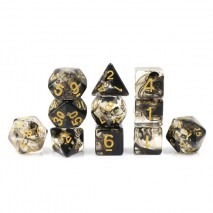 Lot de 11 Dés Dark Cloud
