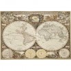 Puzzle Bois Carte du Monde Antique 600pcs