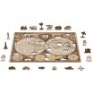 Puzzle Bois Carte du Monde Antique 600pcs
