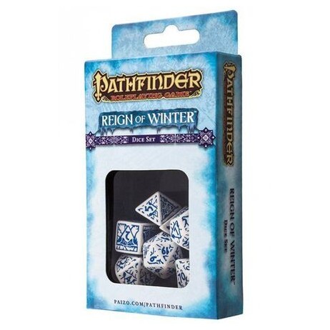 Pathfinder Reign of Winter Dice Set