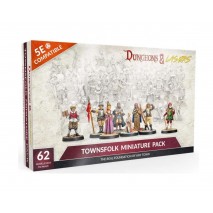Dungeons & Lasers Townsfolk Miniature Pack