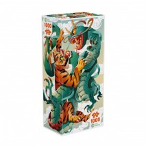 Puzzle Iello 1000p The Tiger and the Dragon