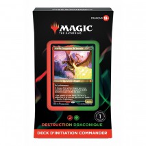 Deck Commander Destruction Draconique (Rouge-Vert)