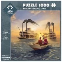 Puzzle 1000p Mississippi Queen
