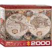 Puzzle 2000p Antique World Map