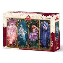 Puzzle 2000p Quatre Joyaux