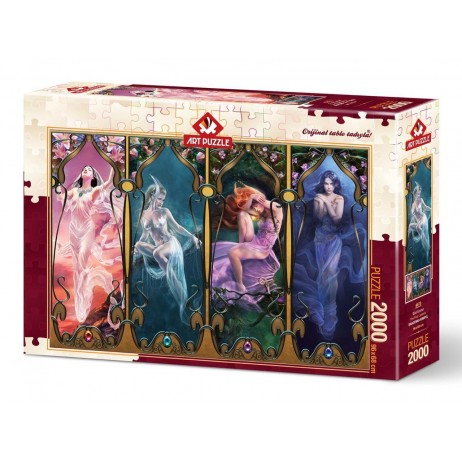 Puzzle 2000p Quatre Joyaux
