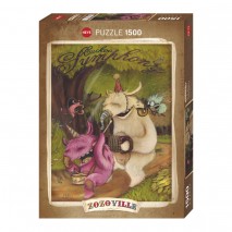 Puzzle 1500p Zozoville Cuckoo Symphony Heye