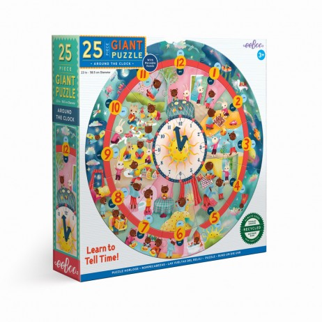 Puzzle 25 pcs Horloge