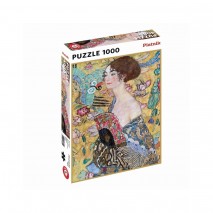 Puzzle 1000p Dame à l'Eventail Klimt