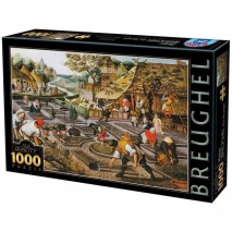 Puzzle 1000p Brueghel Printemps D toys