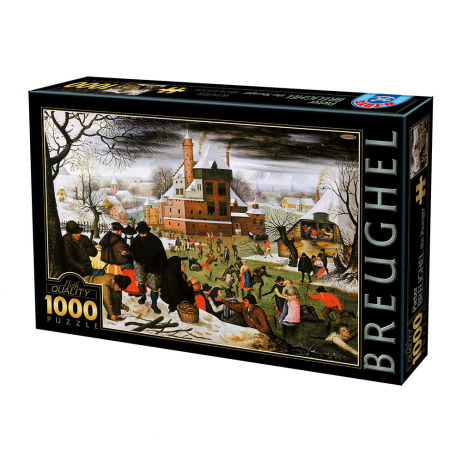 Puzzle 1000p Brueghel Hiver D toys