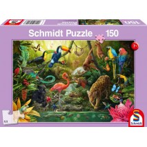 Puzzle 150p Habitants de la Jungle