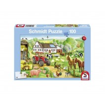 Puzzle 100p Joyeuse Ferme