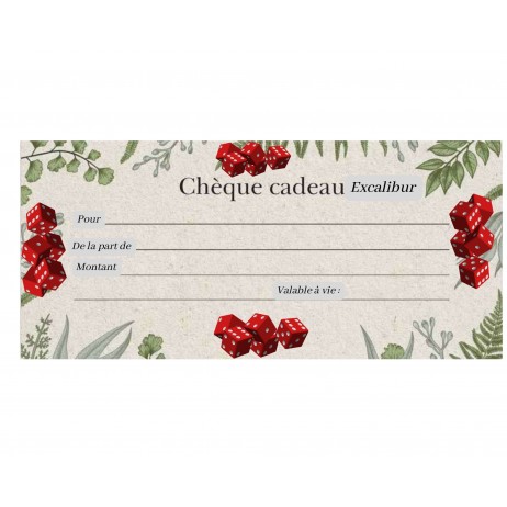 Chèque Cadeau de 40