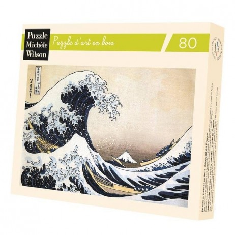 Puzzle Bois 80 p La vague