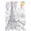 Puzzle 1080p Fourmis Paris