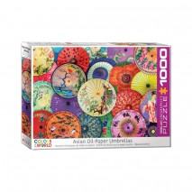 Puzzle 1000p Parasols Asiatiques 