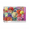 Puzzle 1000p Parasols Asiatiques 