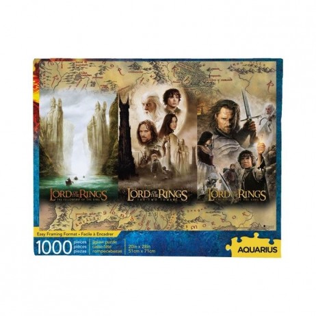 Puzzle 1000p Lord of the Rings Triptyque 