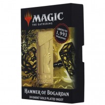 Hammer of Bogardan MTG Precious Metal Collectibles 24K