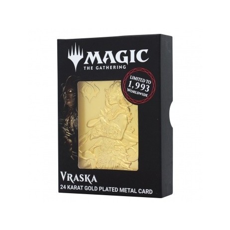 Vraska MTG Precious Metal Collectibles 24K