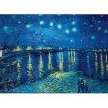 Puzzle 3000p Starry night over the Rhône
