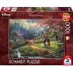 Puzzle 1000p Mulan Disney Kinkade