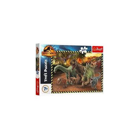 Puzzle 200pcs Jurassic Park