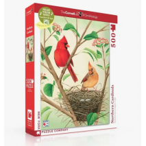 Puzzle 500pcs Nothern Cardinals