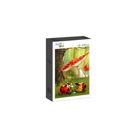 Puzzle 204p Ruyer Poker des Coccinelles
