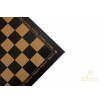 Plateau échecs Simili cuir Or Noir 26.5 x 26.5