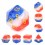 Kit de 7 Dés Red/White/Blue Dice