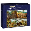 Puzzle 1000p The Four Seasons Pieter Brueghel